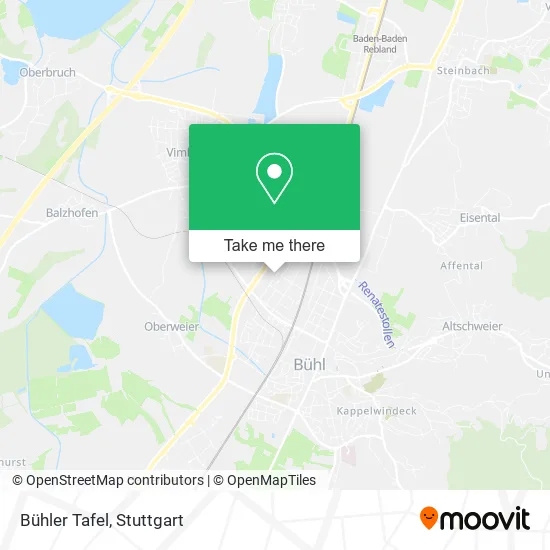 Карта Bühler Tafel