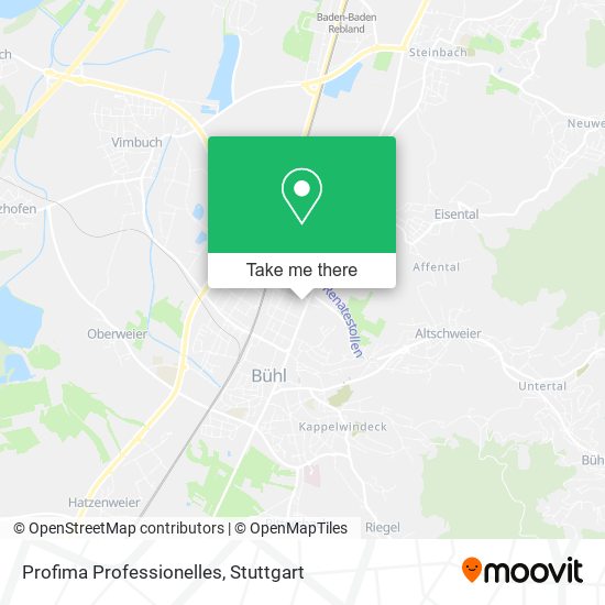 Карта Profima Professionelles