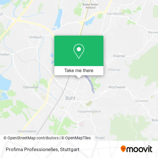 Карта Profima Professionelles