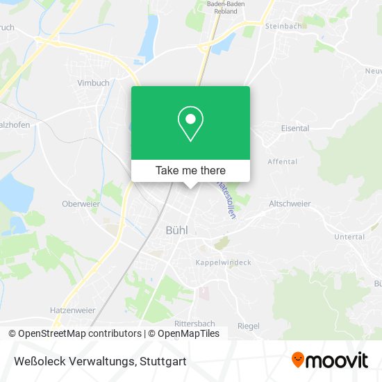 Weßoleck Verwaltungs map