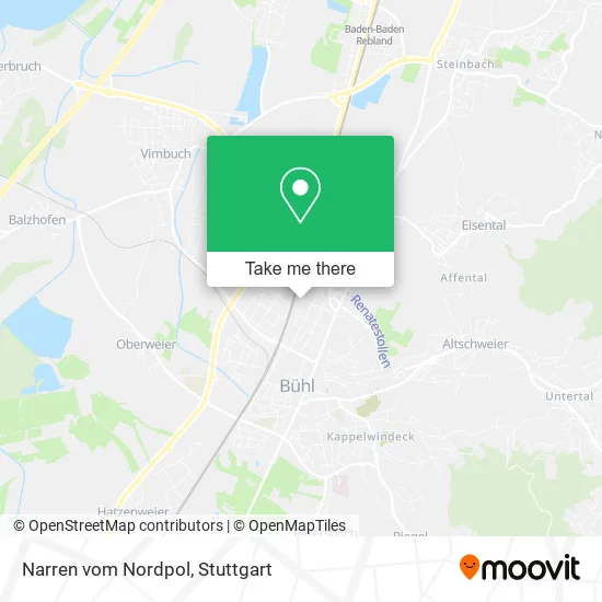 Карта Narren vom Nordpol
