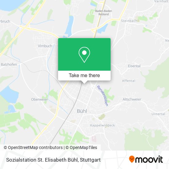 Sozialstation St. Elisabeth Bühl map