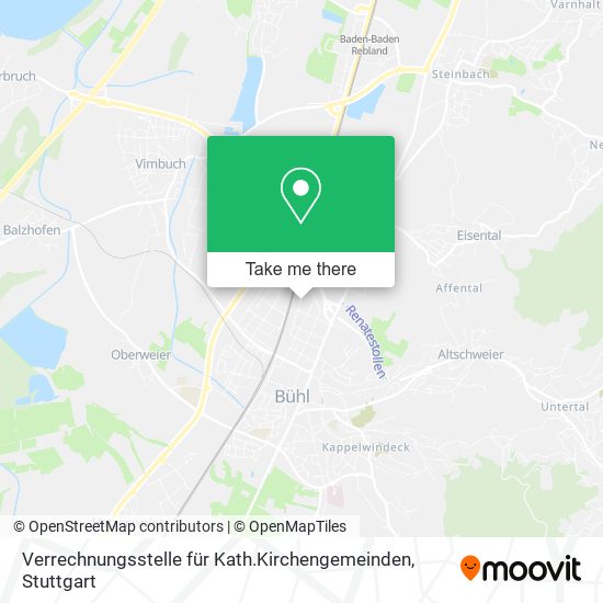 Verrechnungsstelle für Kath.Kirchengemeinden map