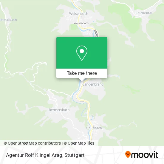 Карта Agentur Rolf Klingel Arag