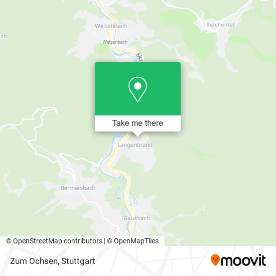 Карта Zum Ochsen