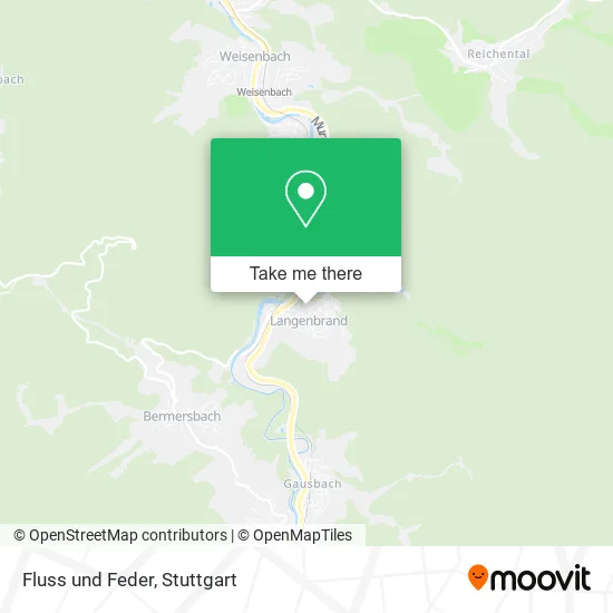 Карта Fluss und Feder