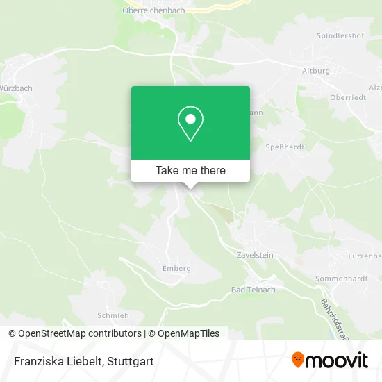 Карта Franziska Liebelt