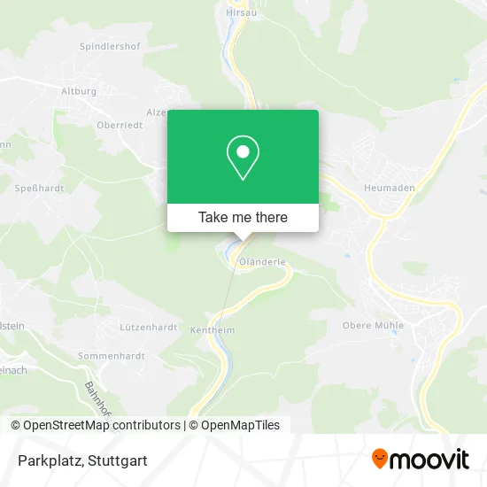 Карта Parkplatz