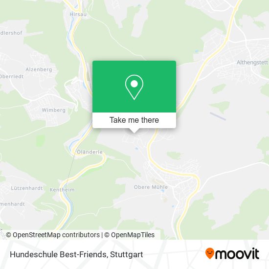 Hundeschule Best-Friends map