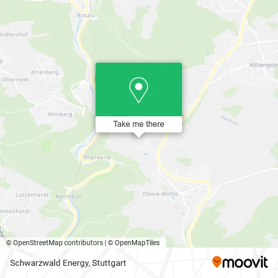 Карта Schwarzwald Energy