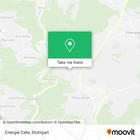 Карта Energie Calw