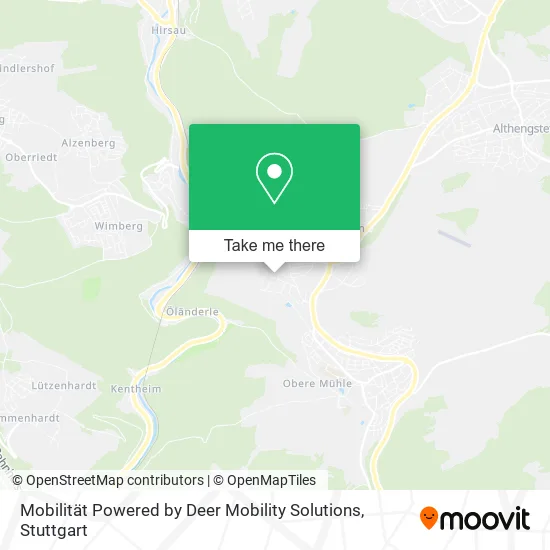 Карта Mobilität Powered by Deer Mobility Solutions