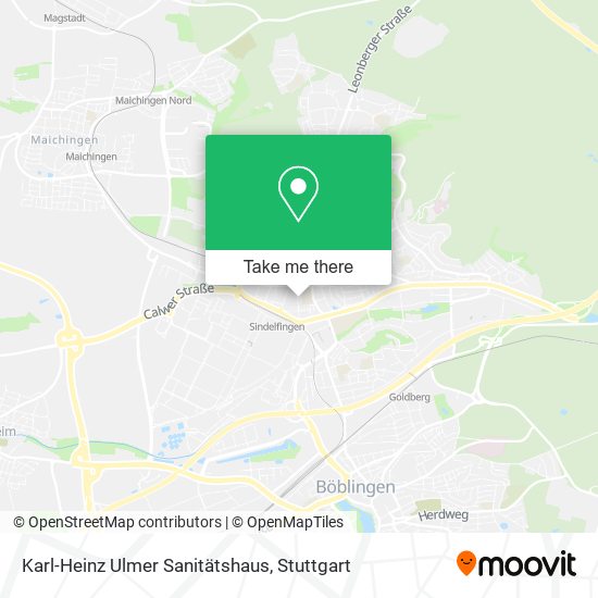Karl-Heinz Ulmer Sanitätshaus map