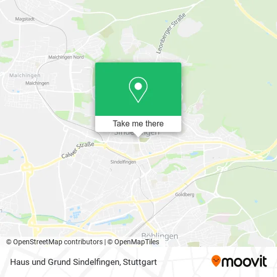 Карта Haus und Grund Sindelfingen