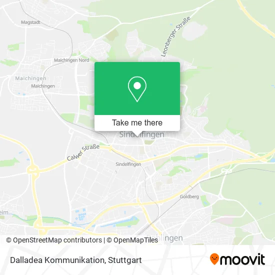 Карта Dalladea Kommunikation