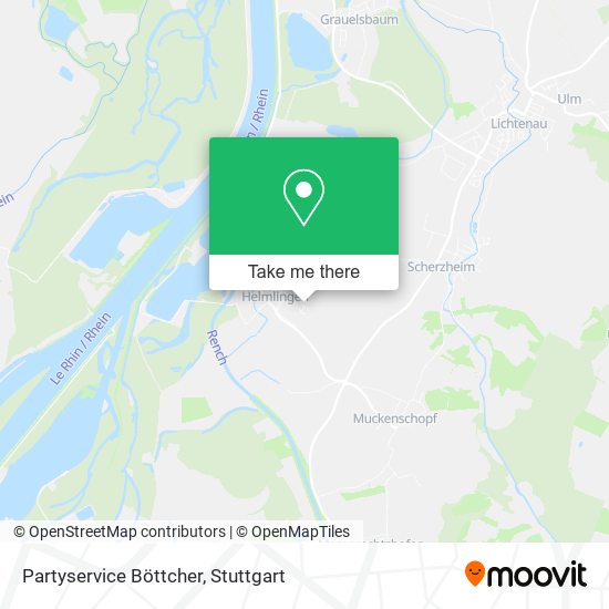 Partyservice Böttcher map