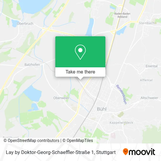 Карта Lay by Doktor-Georg-Schaeffler-Straße 1