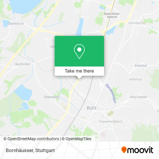 Карта Bornhäusser