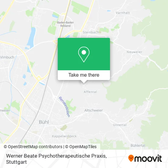 Карта Werner Beate Psychotherapeutische Praxis