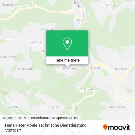 Hans-Peter Abele Technische Dienstleistung map