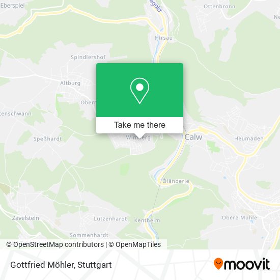 Gottfried Möhler map