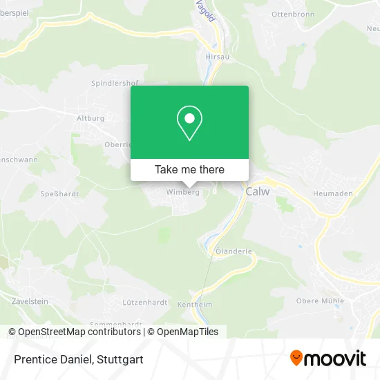 Prentice Daniel map