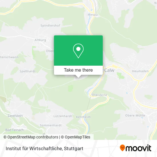 Карта Institut für Wirtschaftliche