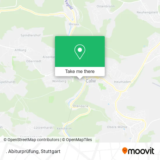 Карта . Abiturprüfung
