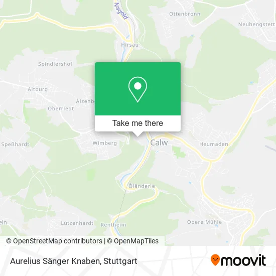 Карта Aurelius Sänger Knaben