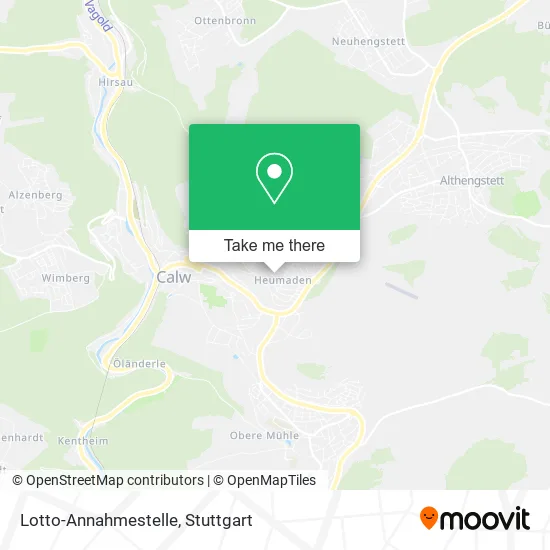 Карта Lotto-Annahmestelle