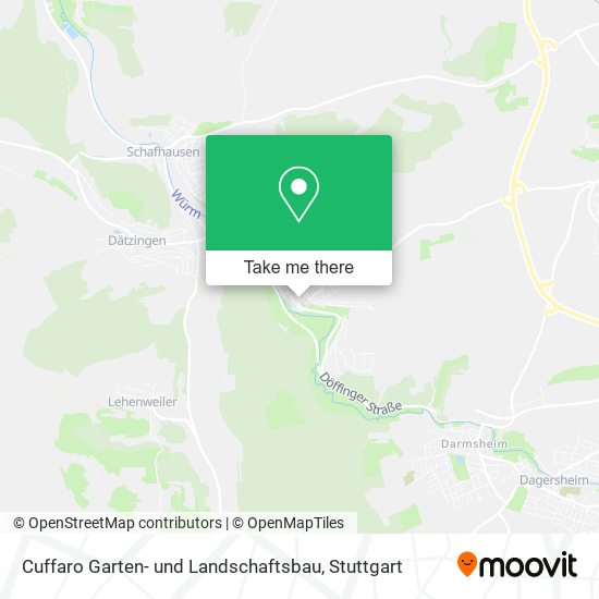 Cuffaro Garten- und Landschaftsbau map