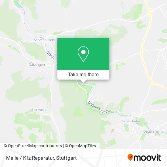 Карта Maile / Kfz Reparatur