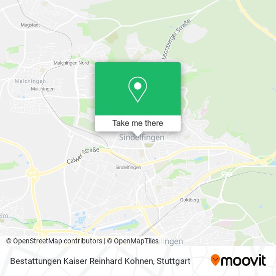 Bestattungen Kaiser Reinhard Kohnen map