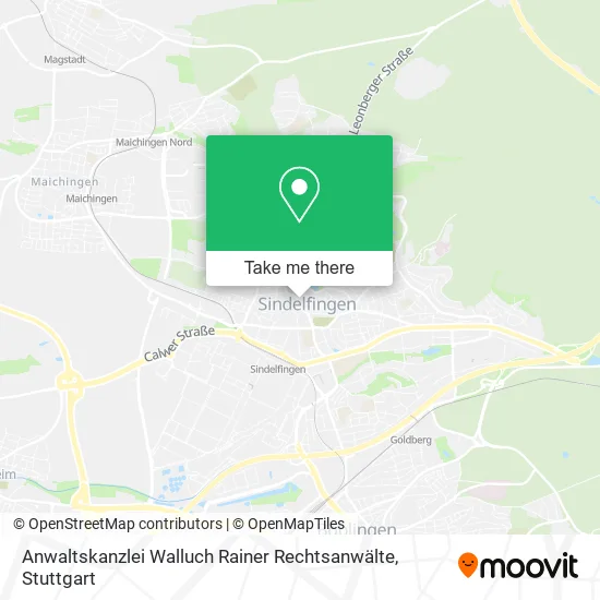 Карта Anwaltskanzlei Walluch Rainer Rechtsanwälte