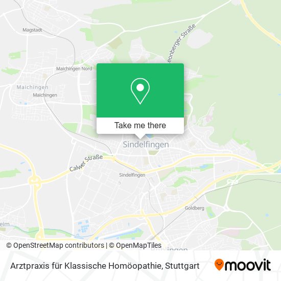 Arztpraxis für Klassische Homöopathie map