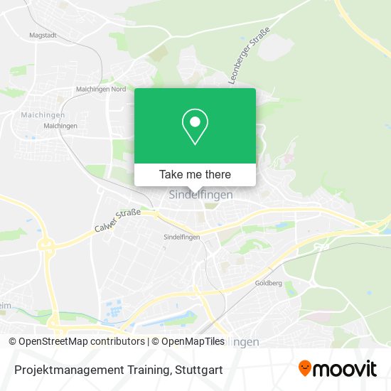 Projektmanagement Training map