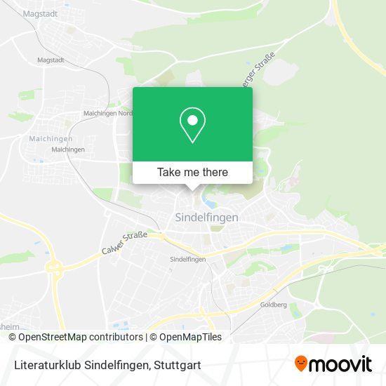 Literaturklub Sindelfingen map