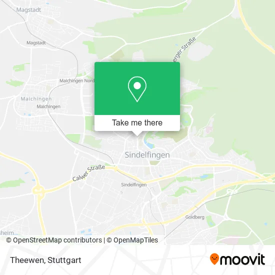Карта Theewen
