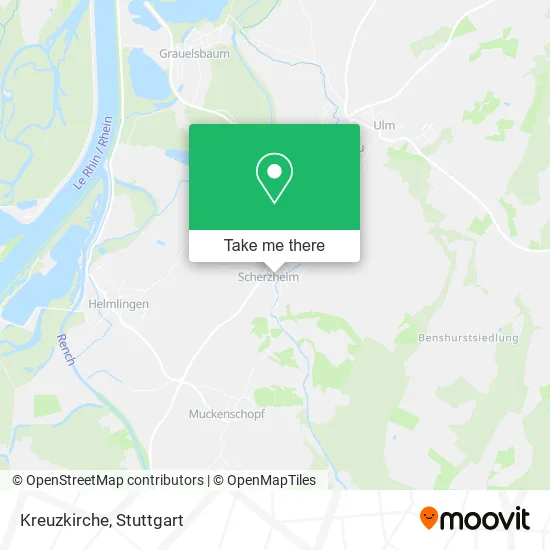 Карта Kreuzkirche