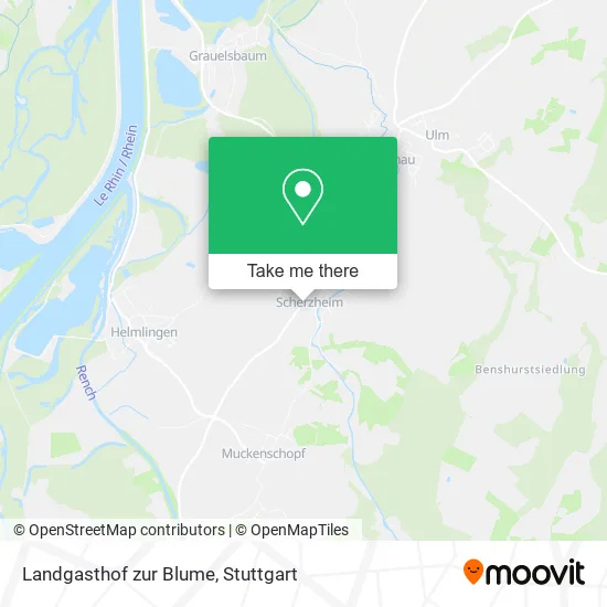 Карта Landgasthof zur Blume