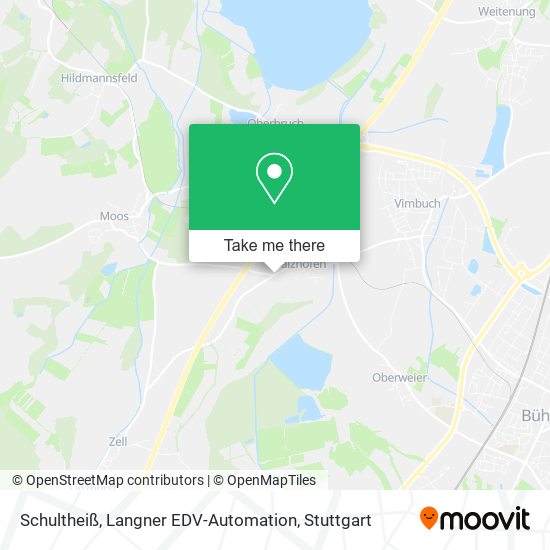 Карта Schultheiß, Langner EDV-Automation