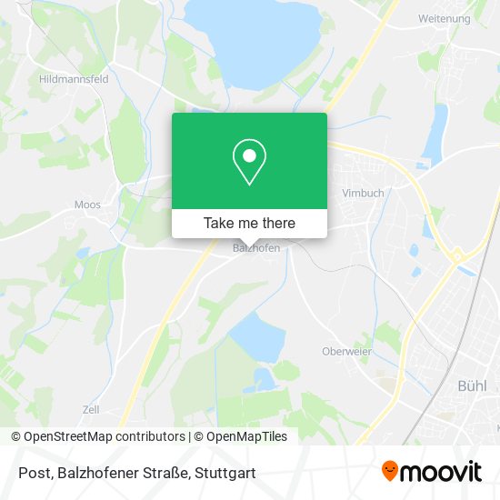 Post, Balzhofener Straße map