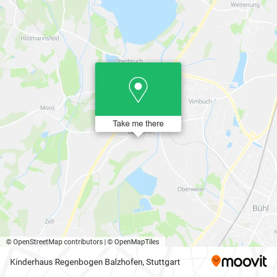 Карта Kinderhaus Regenbogen Balzhofen