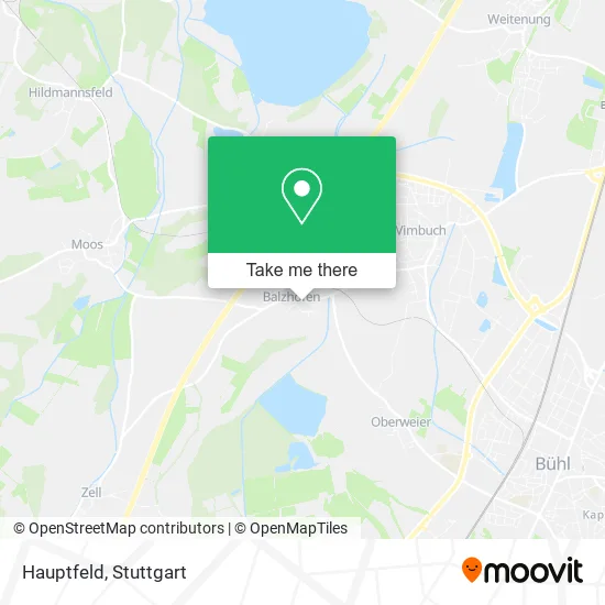 Hauptfeld map