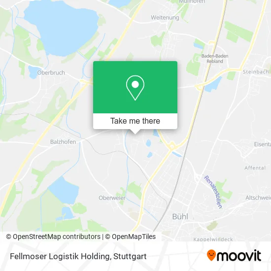 Карта Fellmoser Logistik Holding