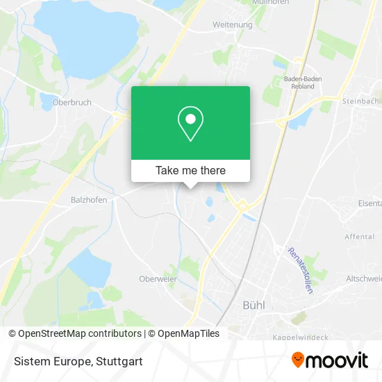Карта Sistem Europe