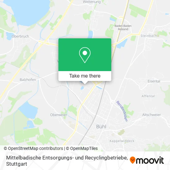 Карта Mittelbadische Entsorgungs- und Recyclingbetriebe