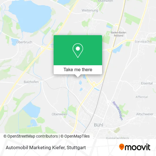 Карта Automobil Marketing Kiefer
