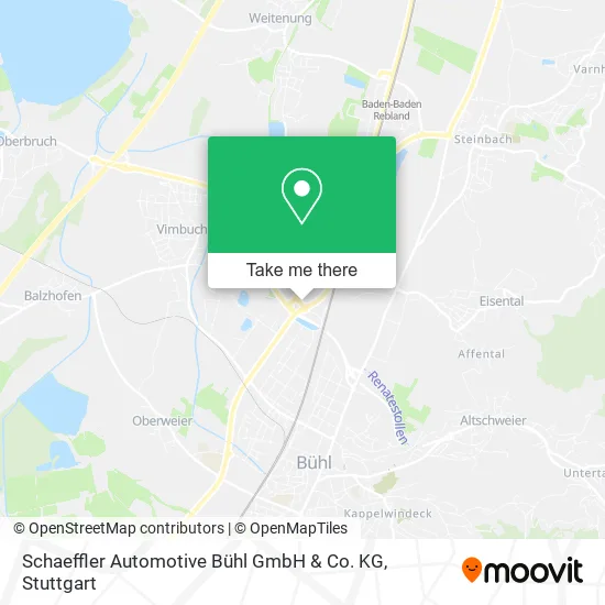 Карта Schaeffler Automotive Bühl GmbH & Co. KG
