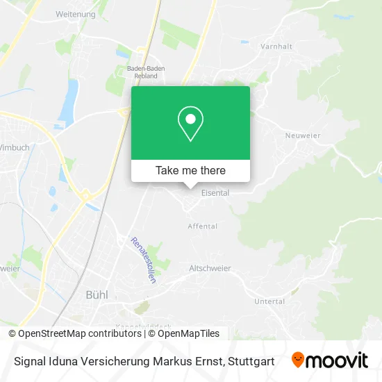 Карта Signal Iduna Versicherung Markus Ernst